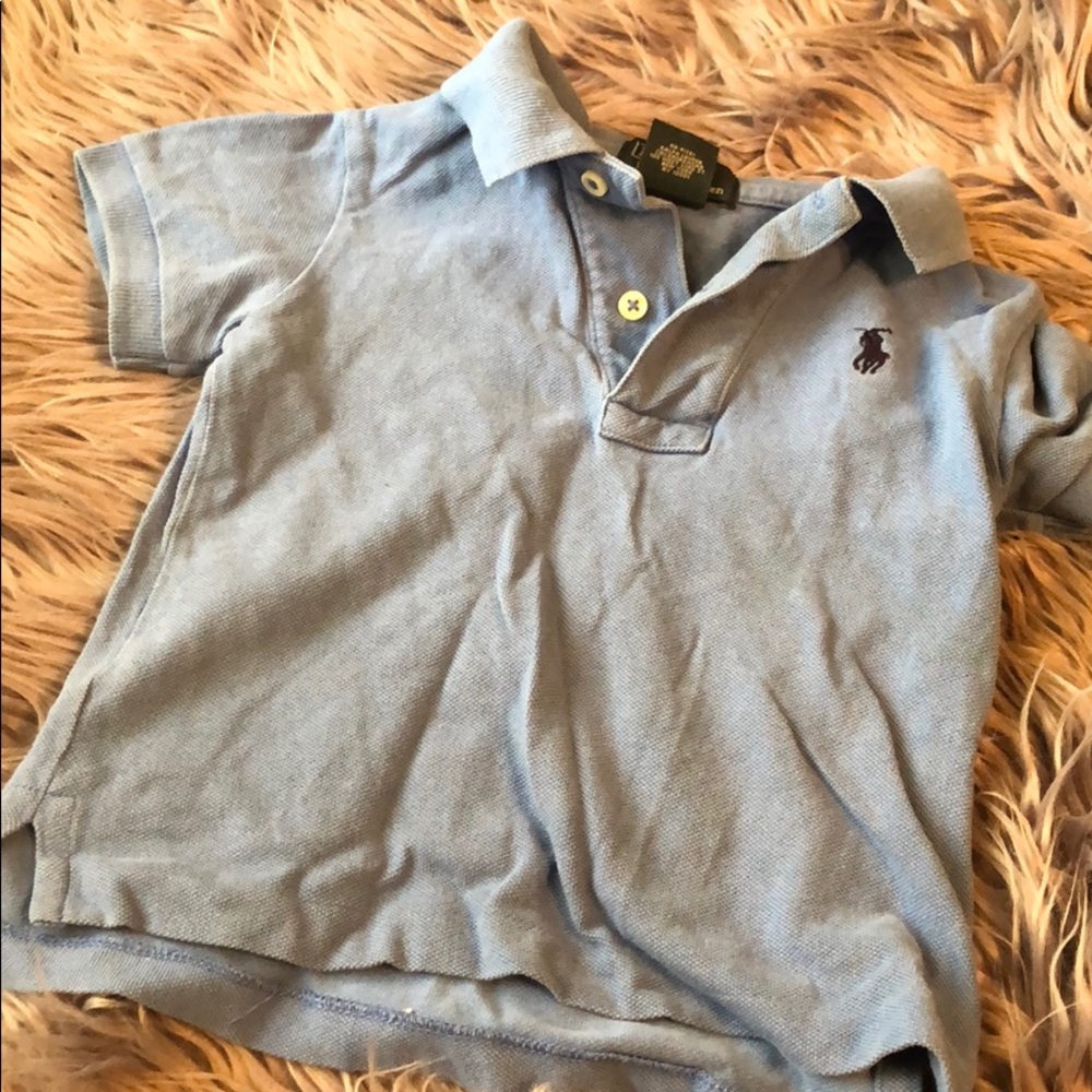 Polo Blue 3 buttons Summer Shirt